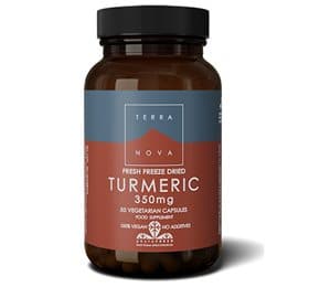 Terranova Turmeric 350 mg • 50 kapsler