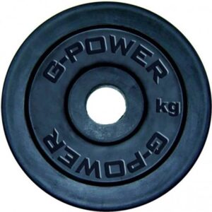 Toorx Gummi Vægtskive 5 kg. Ø25