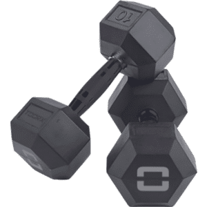 Toorx Hexagon Gummi Håndvægt 35 Kg