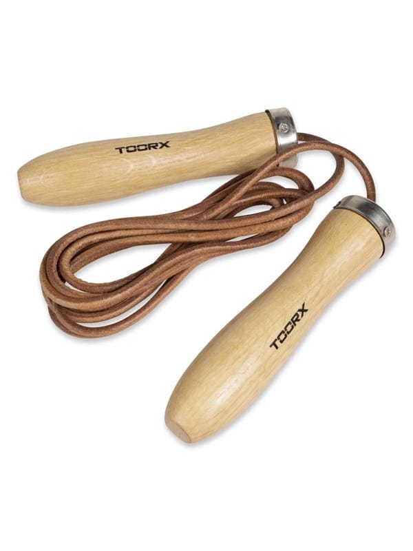Toorx Jumprope Leather W. Woodhandle