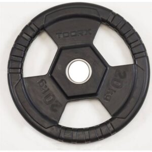 Toorx Vægtskive i gummi 20 kg