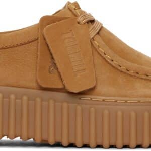 Torhill Bee ruskind sko - Light Tan Nubuck