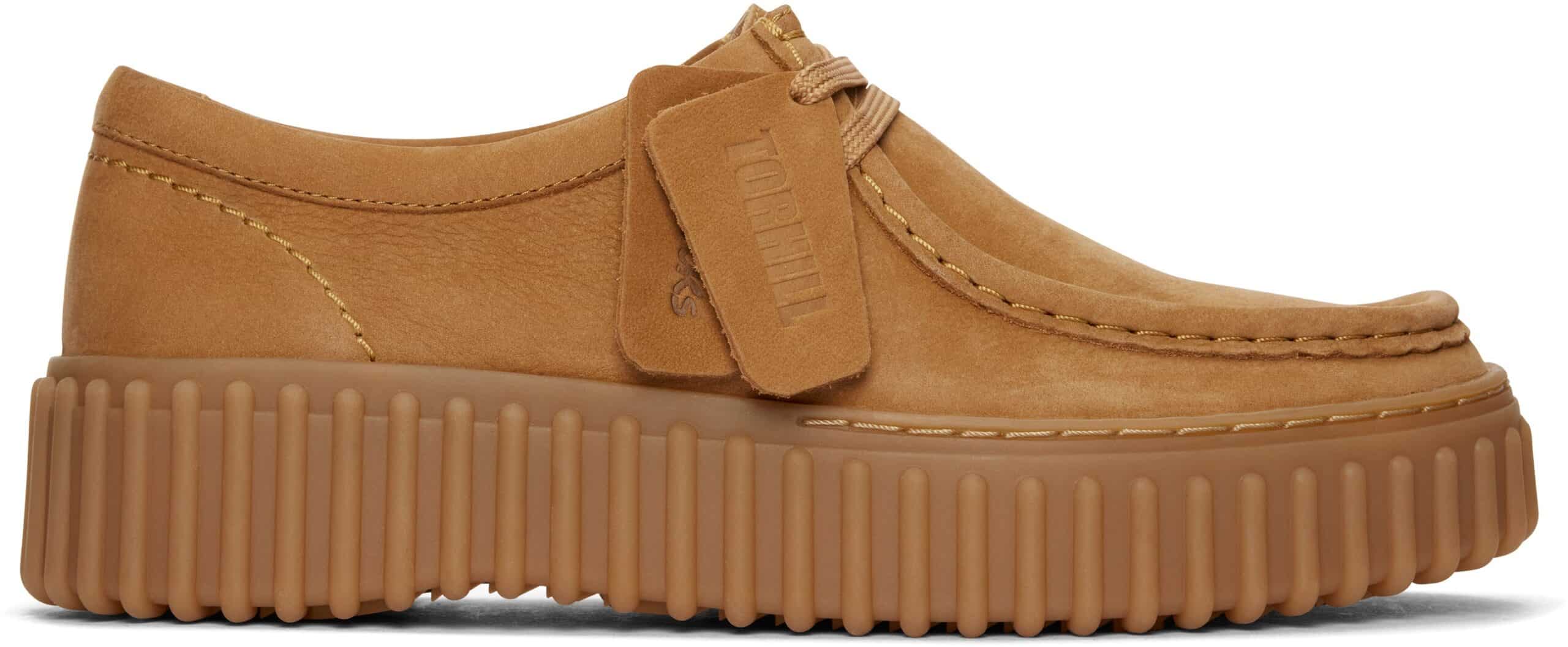 Torhill Bee ruskind sko - Light Tan Nubuck