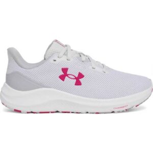 Under Armour UA W Charged Pursuit 4 - Distant Gray/Mod Gray/Shaded Fuchsia