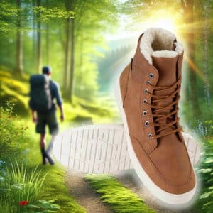 Vandrestøvler til mænd med bomuldsforing - varme, komfort og stabilitet - 44