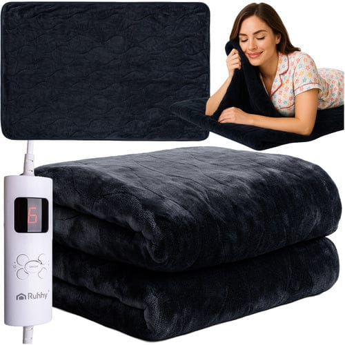 Varmetæppe 180 x 130 cm, med Fjernbetjening