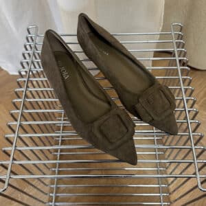 Vela dame ballerina sko H8-1030E - Green