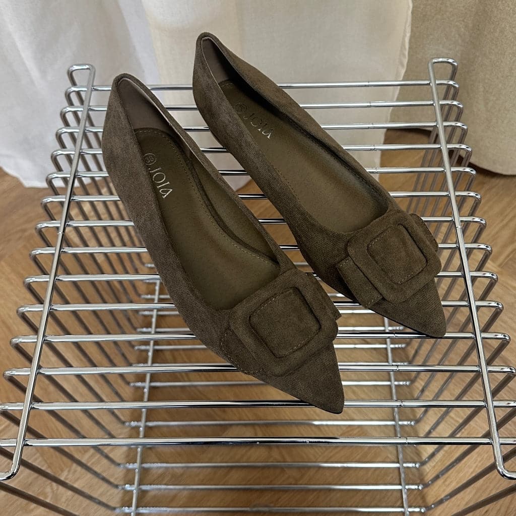 Vela dame ballerina sko H8-1030E - Green