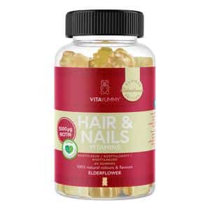 VitaYummy Hair & Nails Elderflower - 60 stk.