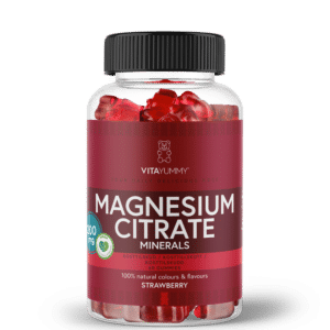 VitaYummy Magnesium Citrate (60 stk) - Strawberry - Kosttilskud