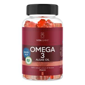VitaYummy Omega 3 Peach - 60 stk.
