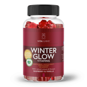 VitaYummy Winter Glow - Raspberry Vanilla (60 stk) - Kosttilskud