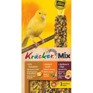 Vitakraft Kräcker® Mix Honning/Græs/Abrikos til kanarie