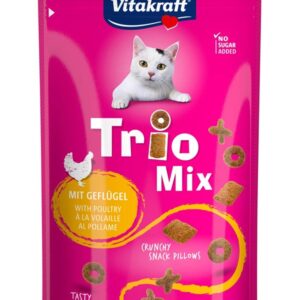 Vitakraft Trio Mix med Fjerkræ 60g