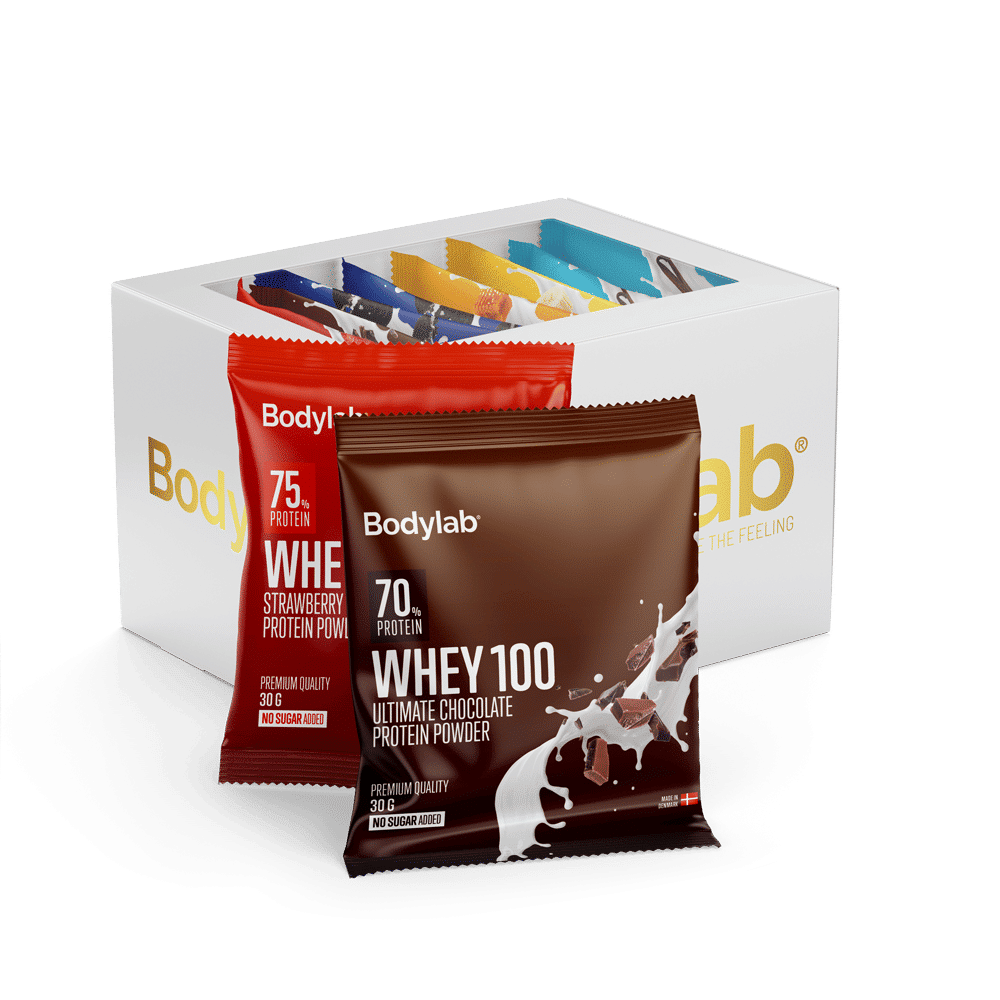 Whey 100 (12 x 30 g) (Bedst før 31-01-2026)