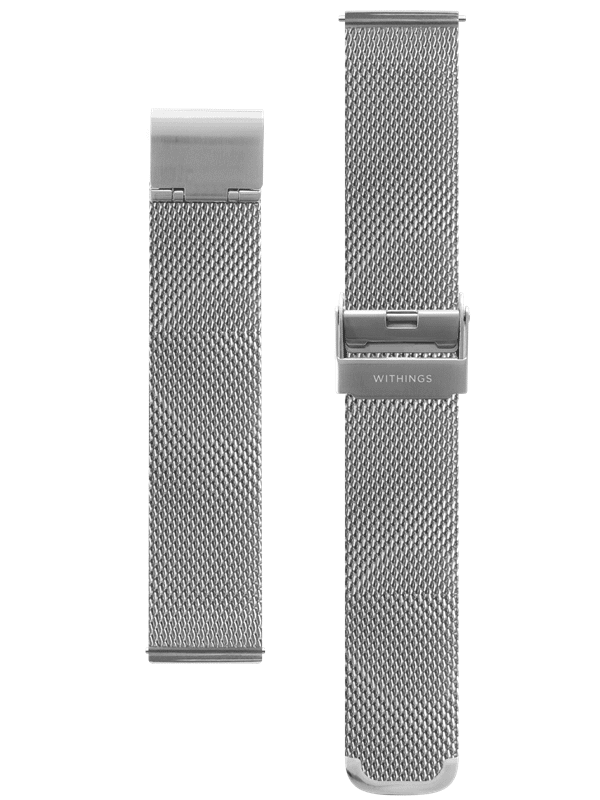 Withings Metal Wristband-Milanese Silver - 18 mm
