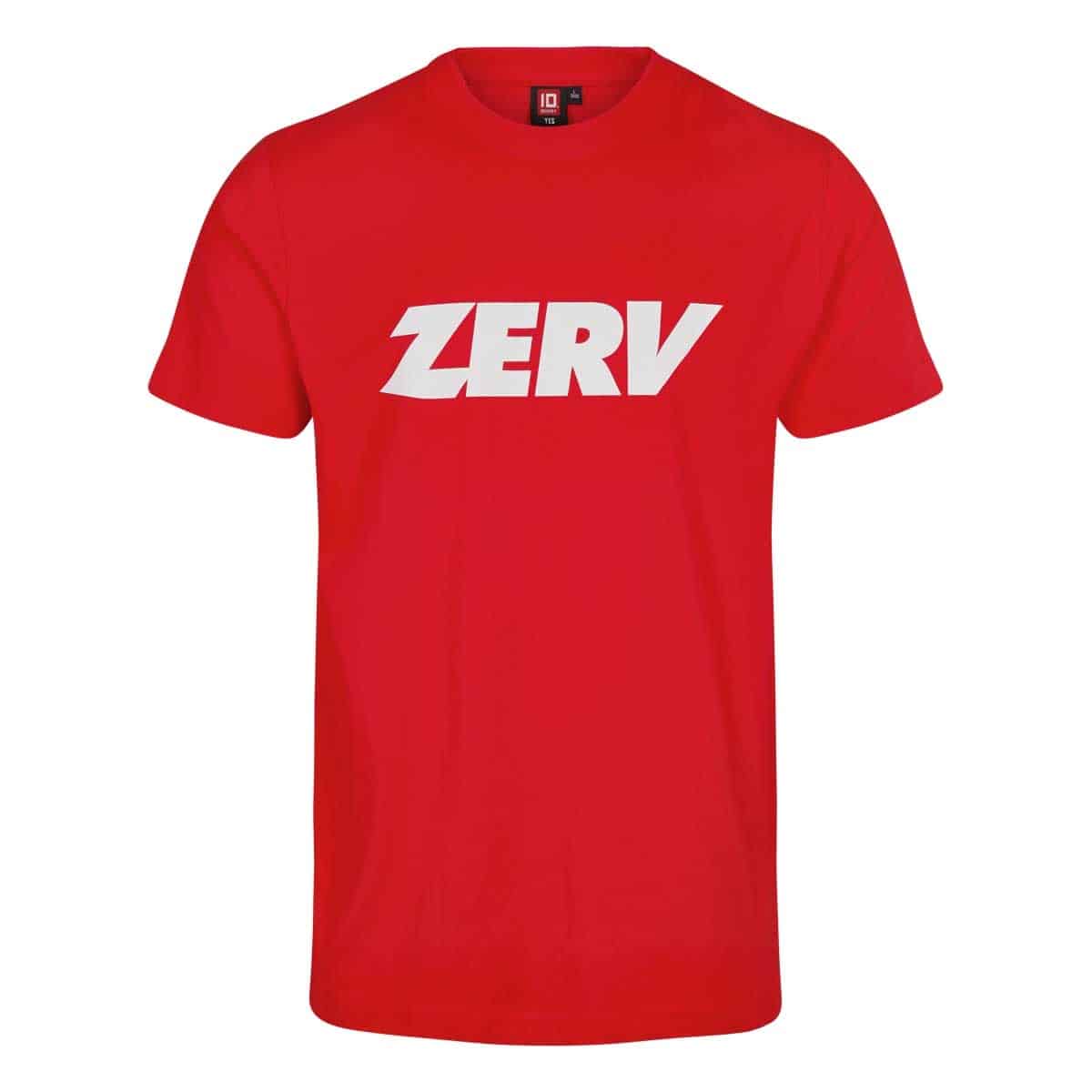 ZERV Promo Junior T-shirt Rød - OLD