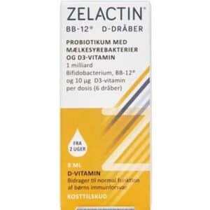 Zelactin BB-12 D-dråber Kosttilskud 8 ml