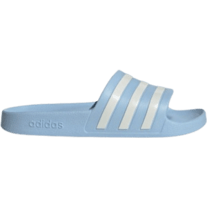 adidas Adilette Aqua - Glow Blue/Zero Metalic