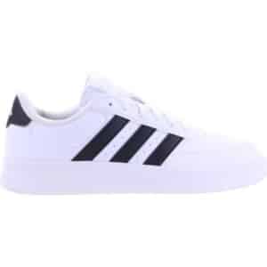 adidas Breaknet 2.0 Sneakers - Cloud White/Core Black/Silver Metallic