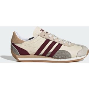 adidas Country OG Sko - Wonder White/Maroon/Silver Pebble