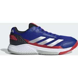adidas Courtquick Padel Sko - Lucid Blue/Silver Metallic/Lucid Red