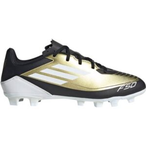 adidas F50 Club Messi FG - Gold Metallic/Cloud White/Core Black