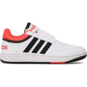 adidas Kids' Lace-up Trainers Hoops - Blanc