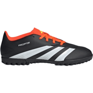 adidas Predator Club Turf - Core Black/Cloud White/Solar Red