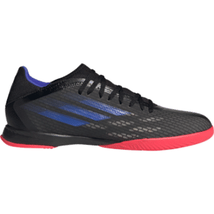 adidas X Speedflow.3 Indoor Shoes - Core Black/Sonic Ink/Solar Yellow