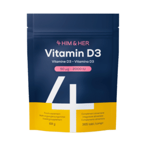 4 Him & Her Vitamin D3 50Âµg (365 tabl)