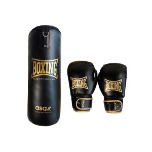 ASG Boksesæt Junior 18 kg. - Sort/Guld