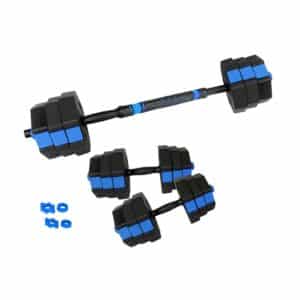 ASG HEX Justerbart Vægtsæt 15kg - Sort/Blå