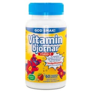 Active Care Vitaminbjørne D-vitamin, 60 tyggetabletter