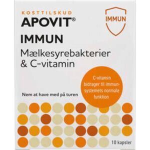 Apovit Immun Lactic acid Bacteria and Vitamin C 10 stk