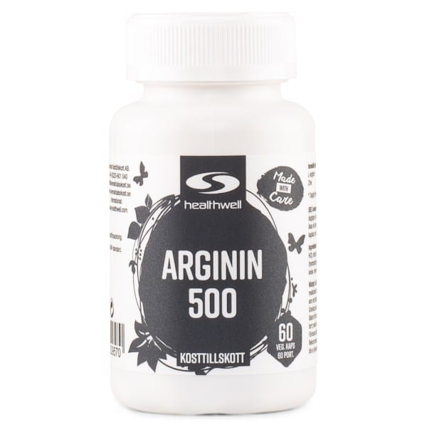 Arginin 500, 60 kapsler