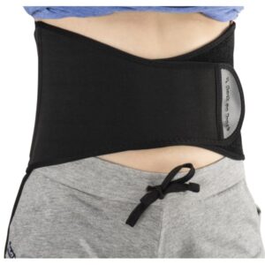 Back on Track Rygstøtte, Smal front, S, Sort