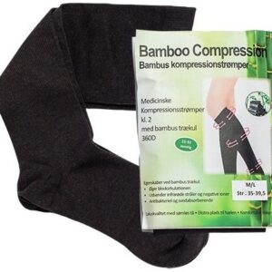 Bamboo Pro Bambus kompressionsstrømper kl. 2 Str. M/L 1stk.
