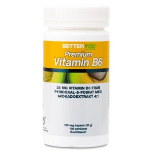 Better You Premium Vitamin B6, 100 kapsler