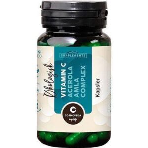 Cosmoveda Vitamin C Acerola Amla Complex 80 kapsler