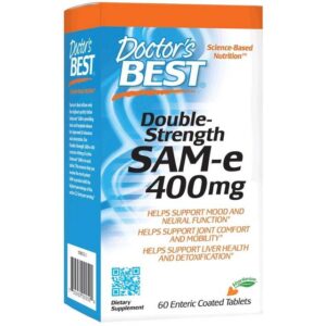 Doctor's Best Doctor's Best SAM-e 400mg Double-Strength 60 tablets 60 stk