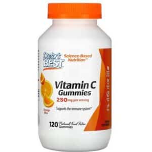 Doctor's Best Doctor's Best Vitamin C 250 mg, Orange Bliss 120 gummies