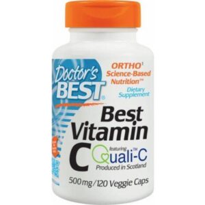 Doctor's Best Doctor's Best Vitamin C with Quali-C 500mg 120 vcaps 120 stk