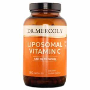 Dr. Mercola Liposomal Vitamin C, 180 kapsler