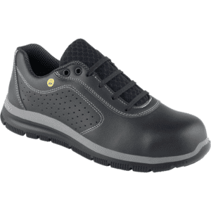 Euro-Dan DYNAMIC ESD sko med snøre, ankelpolstring og perforering 1930-01 - OUTLET - Sort / 40 - Fodtøj - ESD - Fodtøj