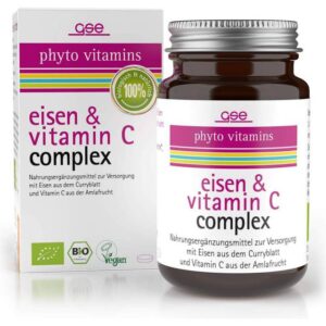 GSE GSE Eisen & Vitamin C Complex Bio Tabletten 60 Stk.
