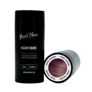 Great Hair Hårfibre - Medium Brun (23 g.)