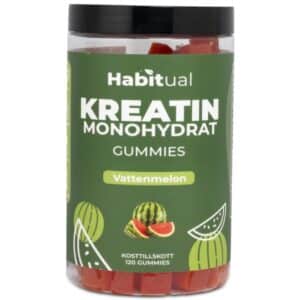 Habitual Kreatin Gummies, Vandmelon, 120 Gummies