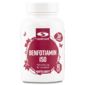 Healthwell Benfotiamin 150, 60 kapsler