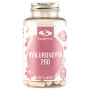 Healthwell Hyaluronsyre 250, 90 kapsler